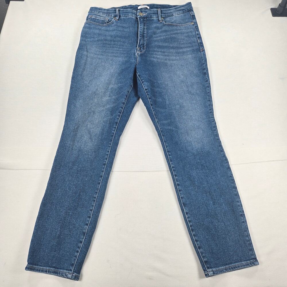 Good American High Rise Good Curve Skinny Fit Jeans‎ Women's Size 15